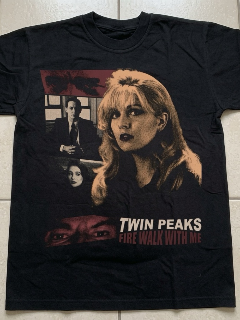 Twin Peaks "Fire Walk With Me" Graphic Tee - Black
